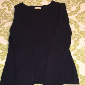 Navy Saint johns bay size small longsleeve sweater